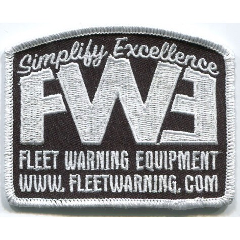 Fleet Warning Equipment Tactical Supporter Patch