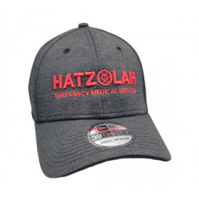 Hatzolah BlackShadow Stretch Fit 3D Embroidered Cap